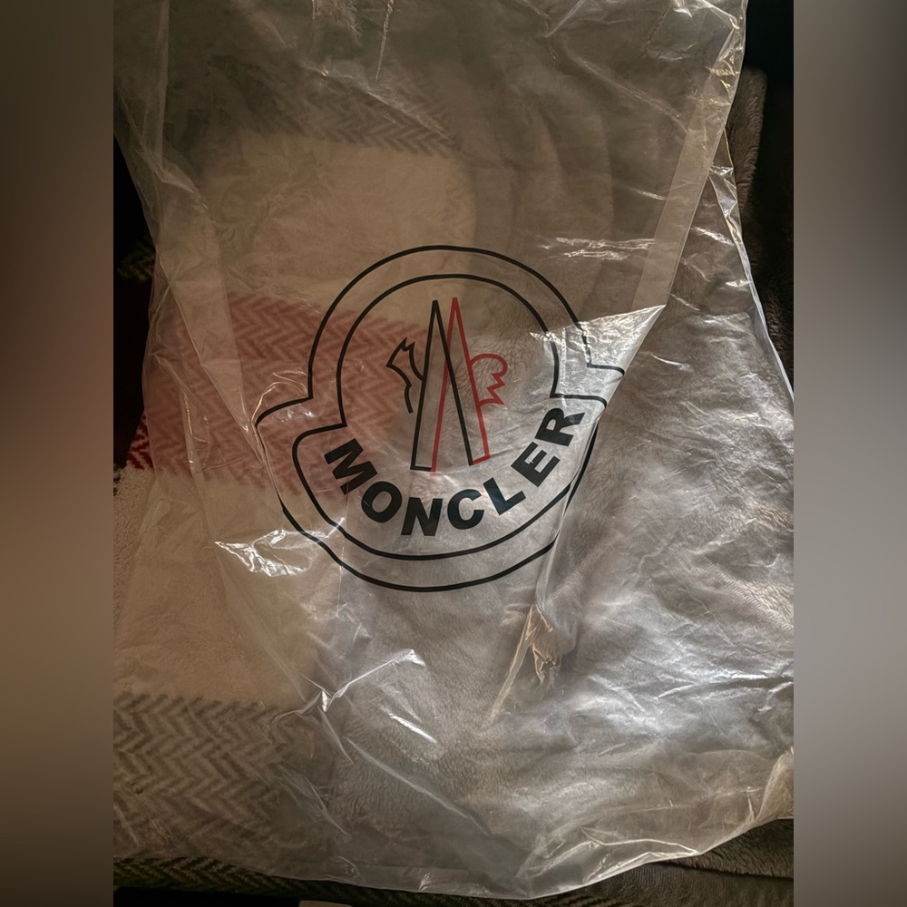 Moncler Label with Comic Strip Design